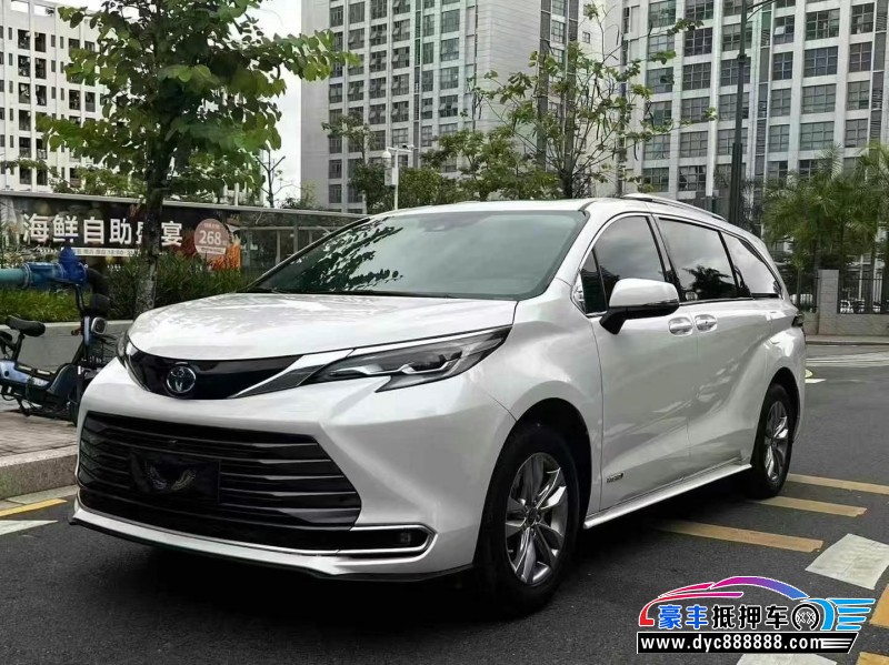 24年丰田塞纳轿车抵押车出售