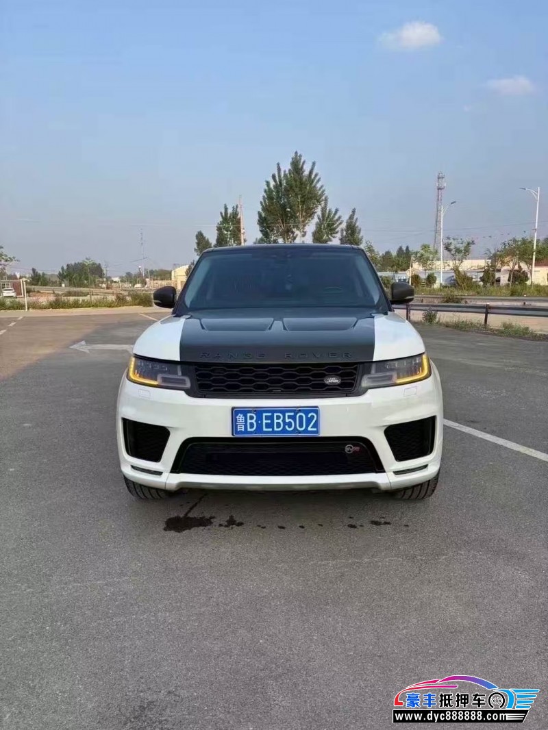 22年路虎揽胜运动SUV抵押车出售