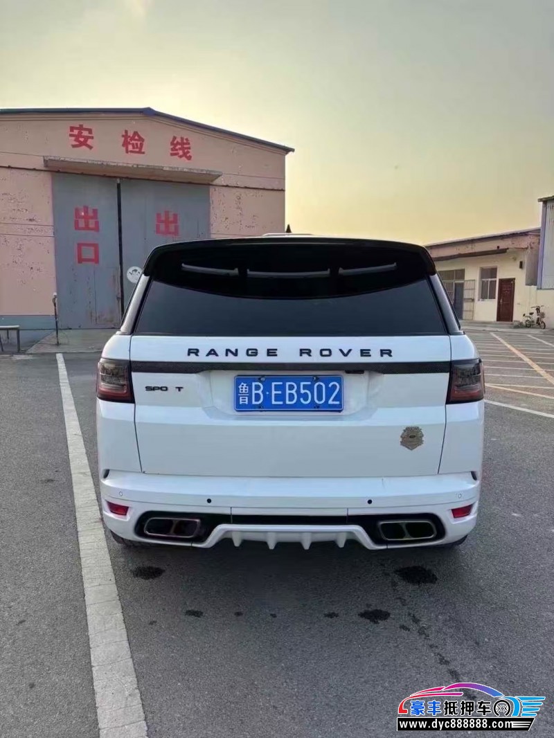 22年路虎揽胜运动SUV抵押车出售