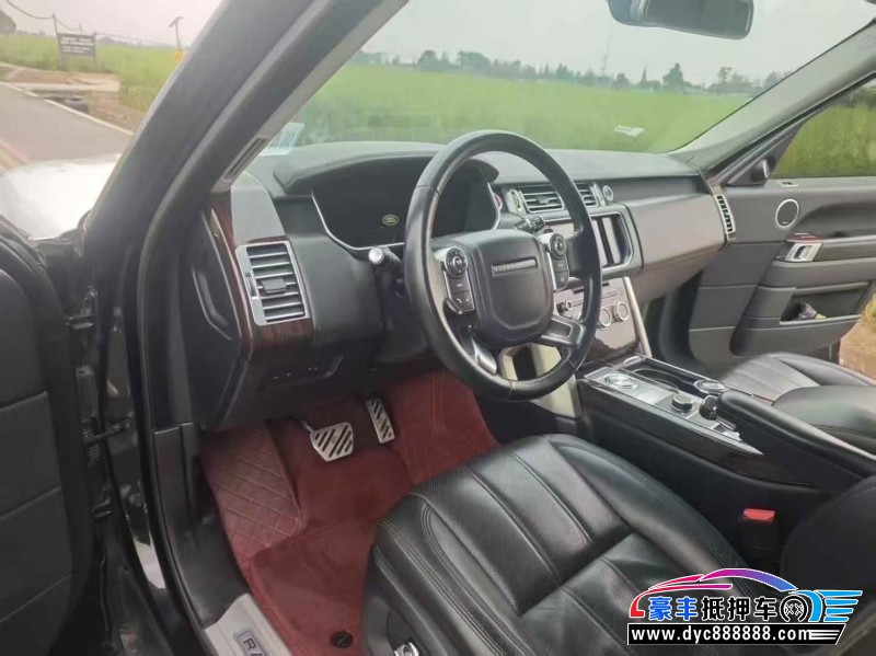 16年路虎揽胜行政轿车抵押车出售