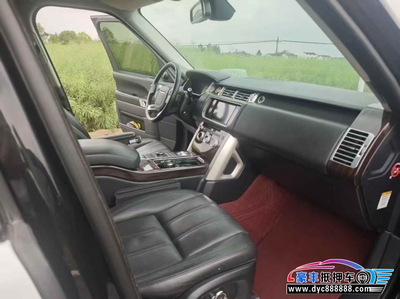 16年路虎揽胜行政轿车抵押车出售