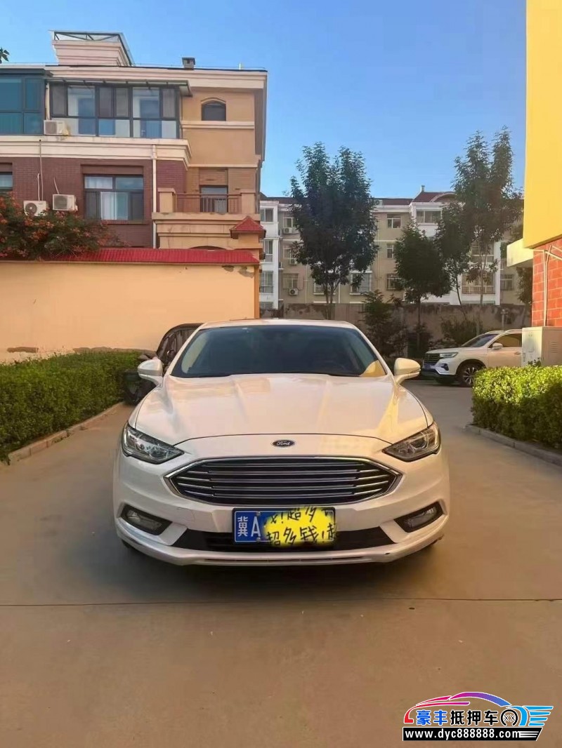 18年福特蒙迪欧轿车抵押车出售