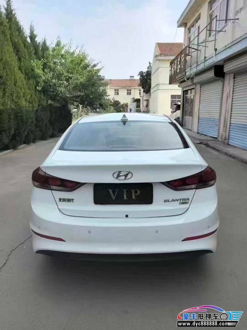 18年现代领动轿车抵押车出售