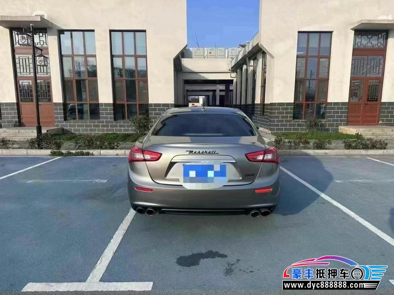 17年玛莎拉蒂Ghibli轿车抵押车出售