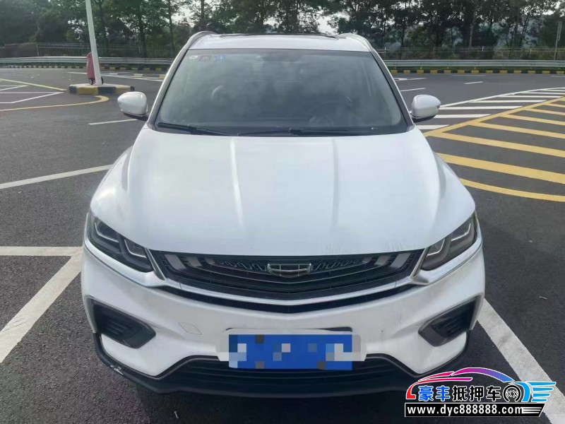 19年吉利缤越轿车抵押车出售