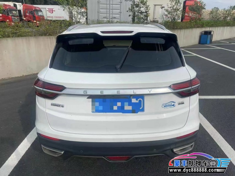 19年吉利缤越轿车抵押车出售