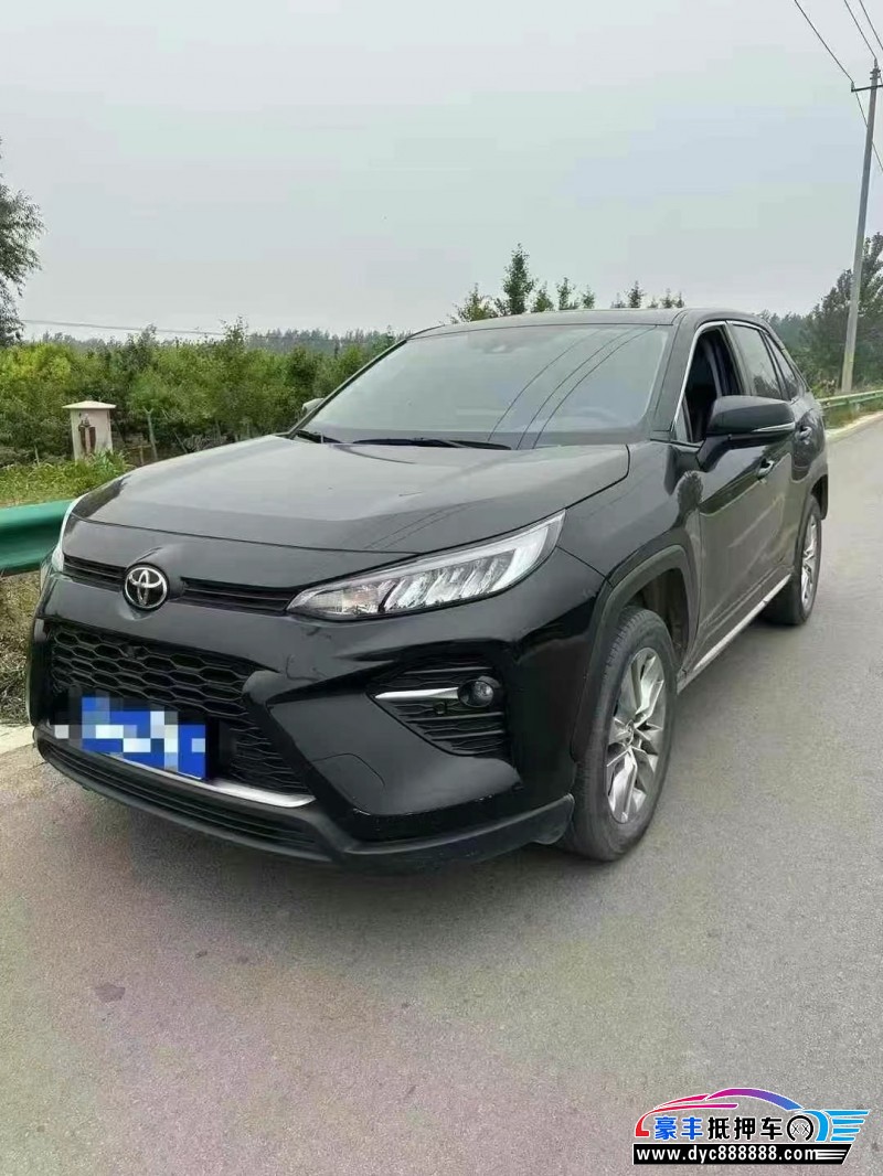 22年丰田威兰达轿车抵押车出售