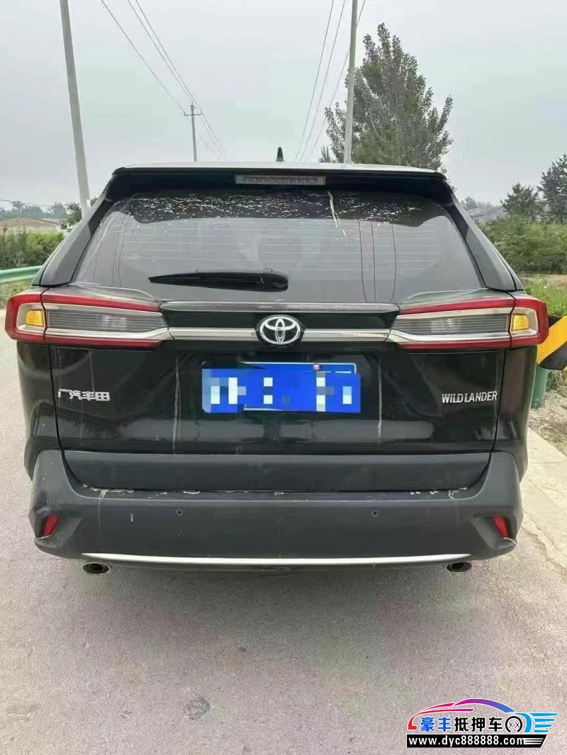 22年丰田威兰达轿车抵押车出售