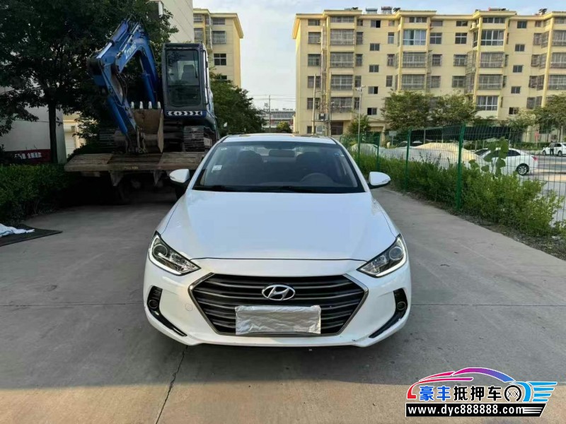 19年现代领动轿车抵押车出售