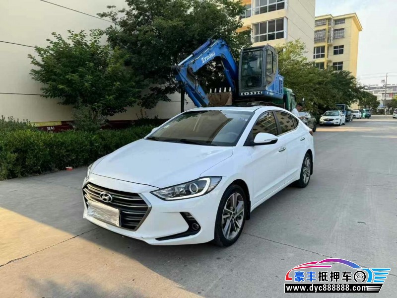 19年现代领动轿车抵押车出售