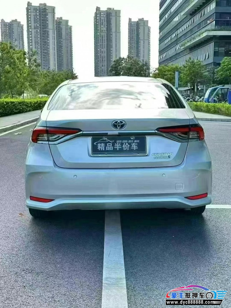 22年丰田卡罗拉轿车抵押车出售