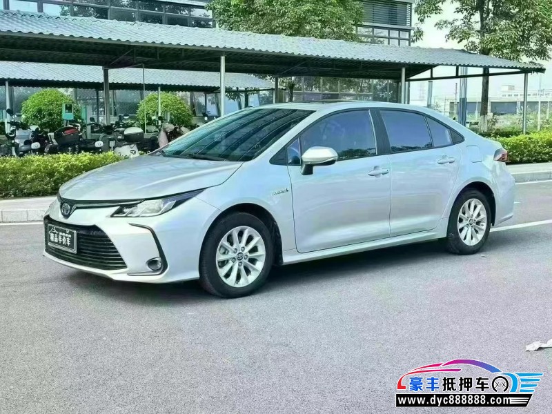 22年丰田卡罗拉轿车抵押车出售