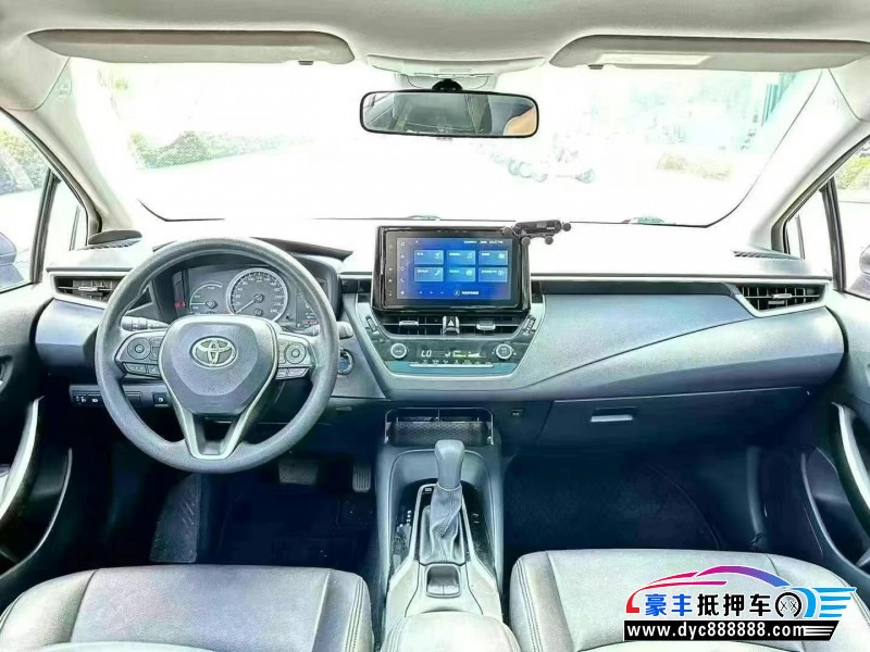 22年丰田卡罗拉轿车抵押车出售