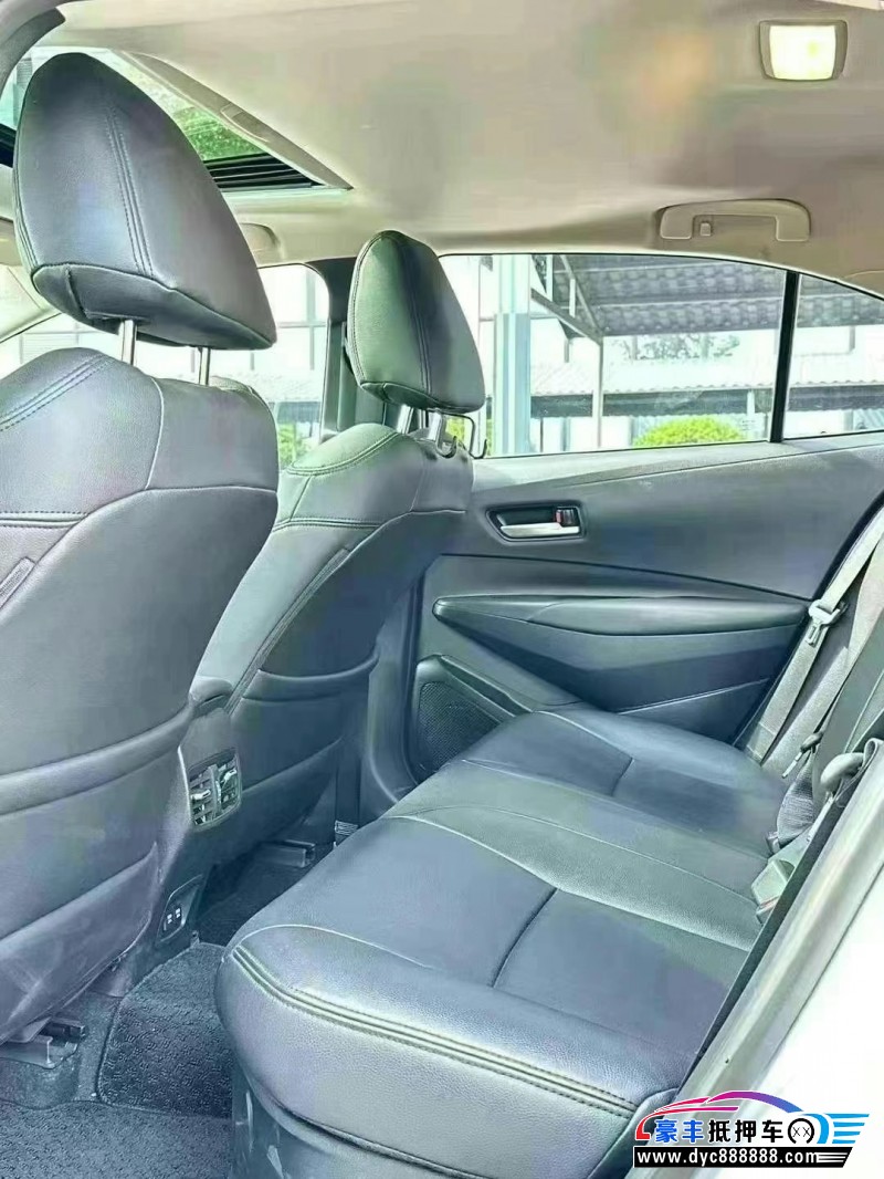 22年丰田卡罗拉轿车抵押车出售