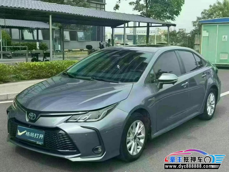 23年丰田卡罗拉轿车抵押车出售