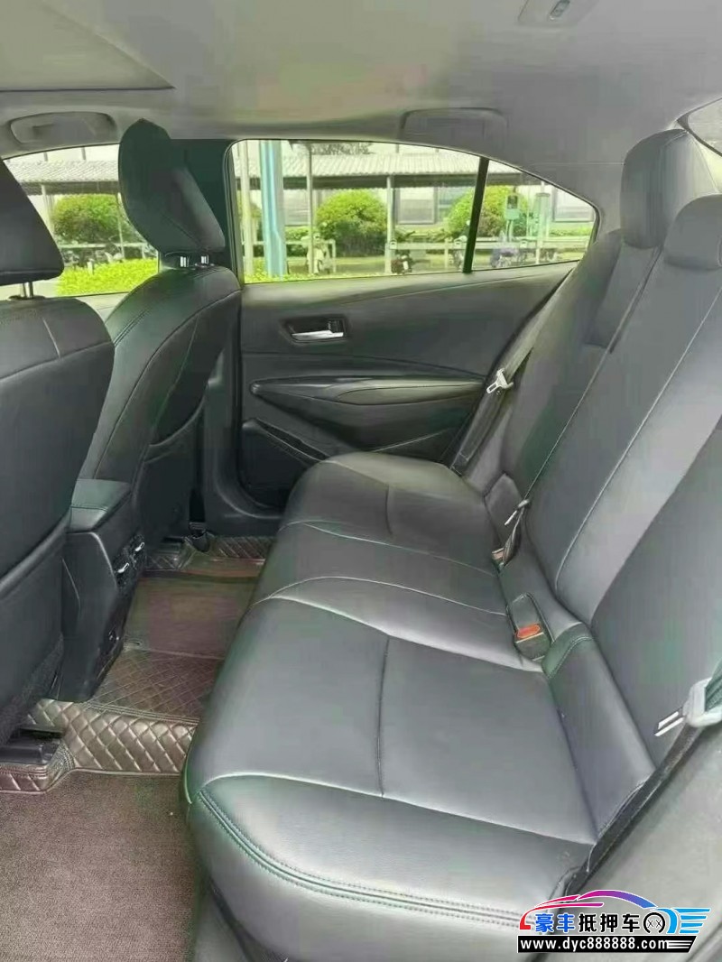 23年丰田卡罗拉轿车抵押车出售