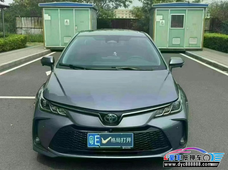 23年丰田卡罗拉轿车抵押车出售