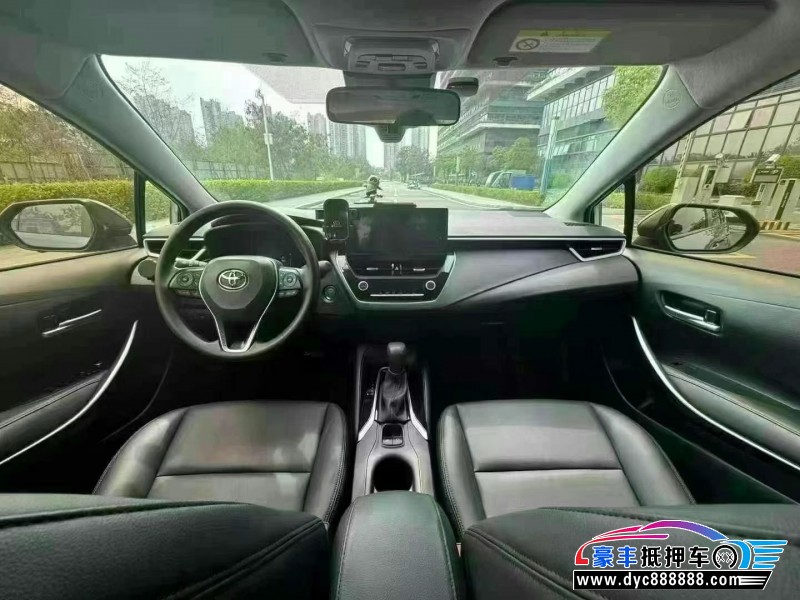 23年丰田卡罗拉轿车抵押车出售