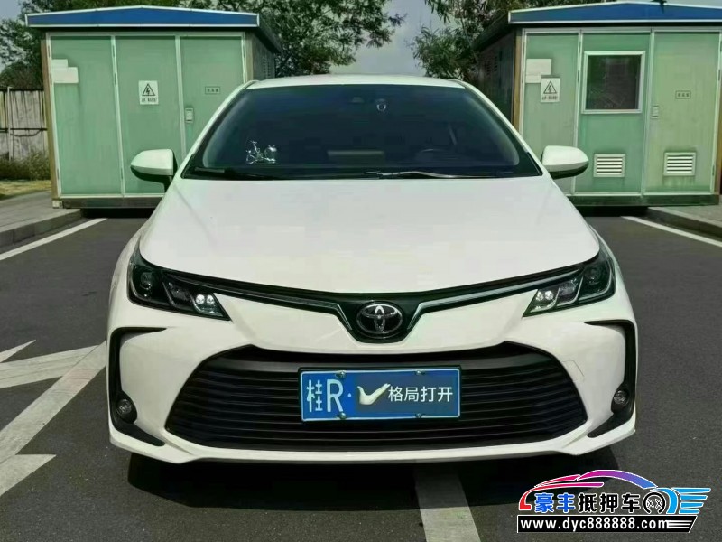 23年丰田卡罗拉轿车抵押车出售