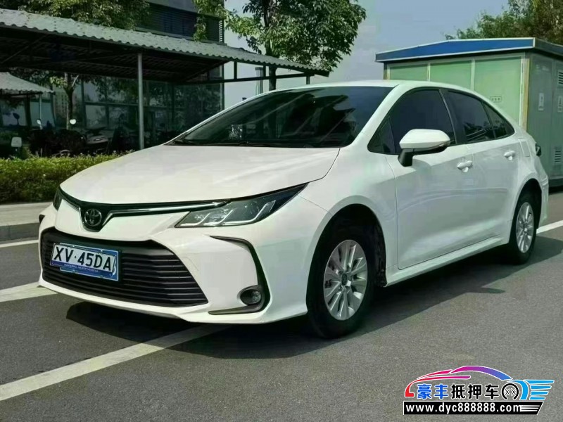 23年丰田卡罗拉轿车抵押车出售