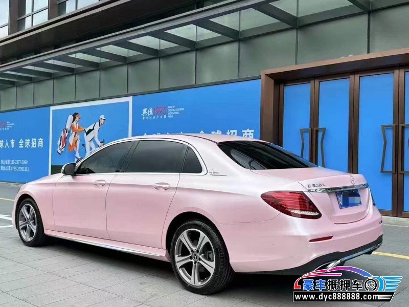 19年奔驰E轿车抵押车出售