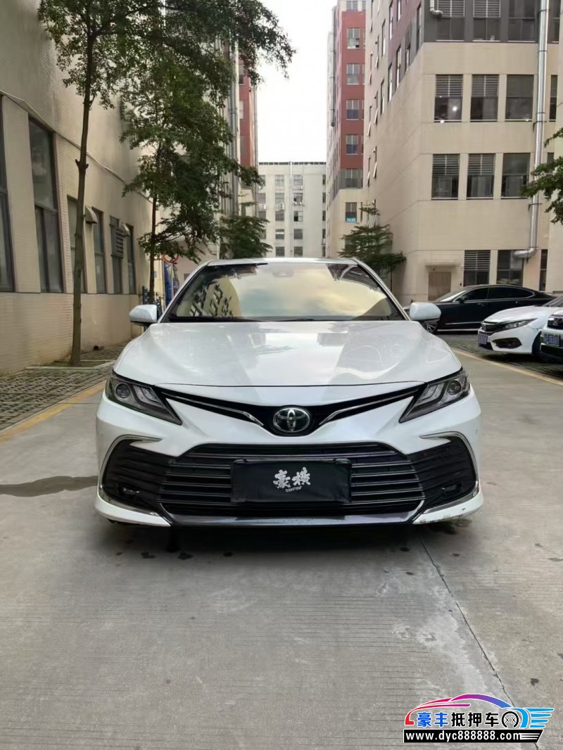 21年丰田凯美瑞轿车抵押车出售