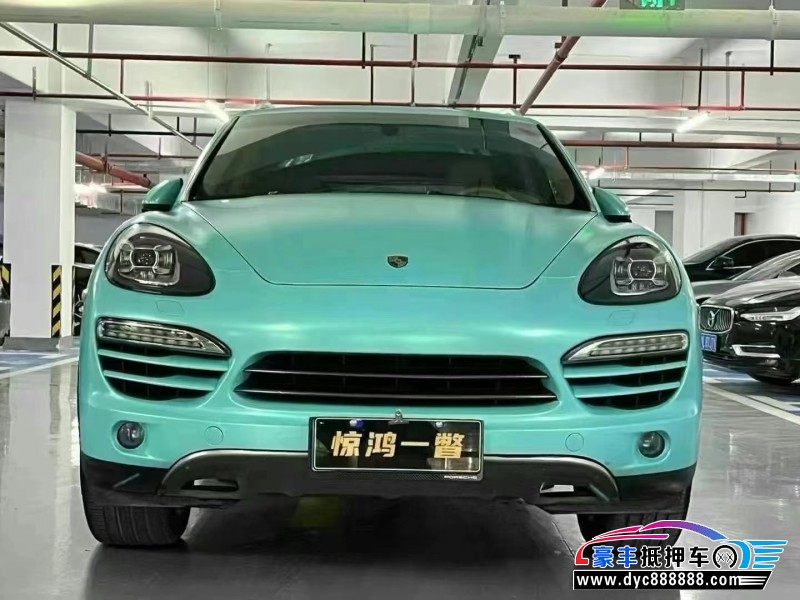 12年保时捷卡宴轿车抵押车出售