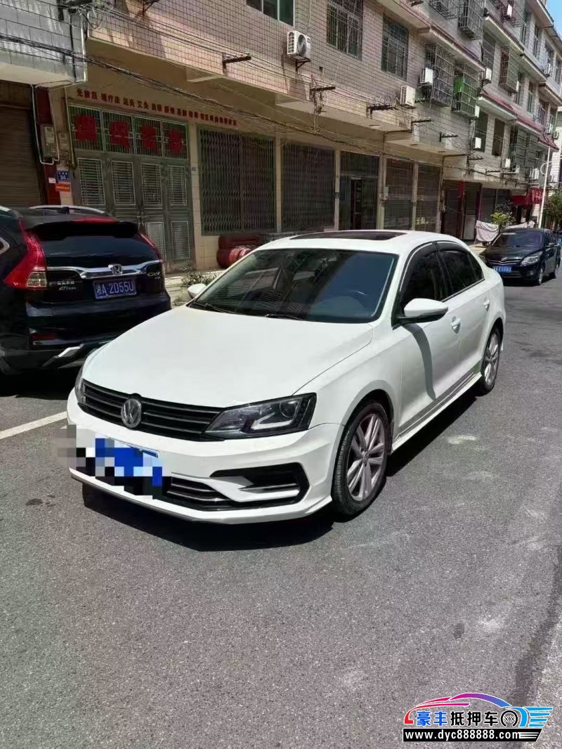 18年大众速腾轿车抵押车出售