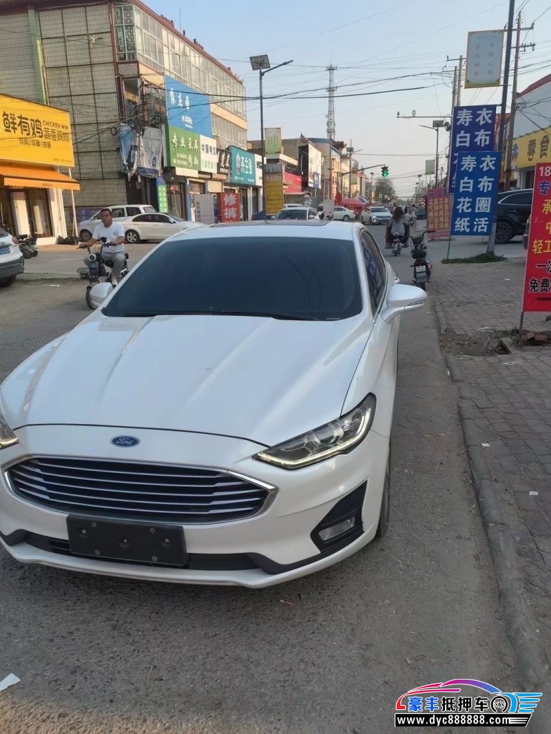 19年福特蒙迪欧轿车抵押车出售