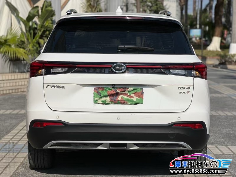 22年传祺GS4轿车抵押车出售