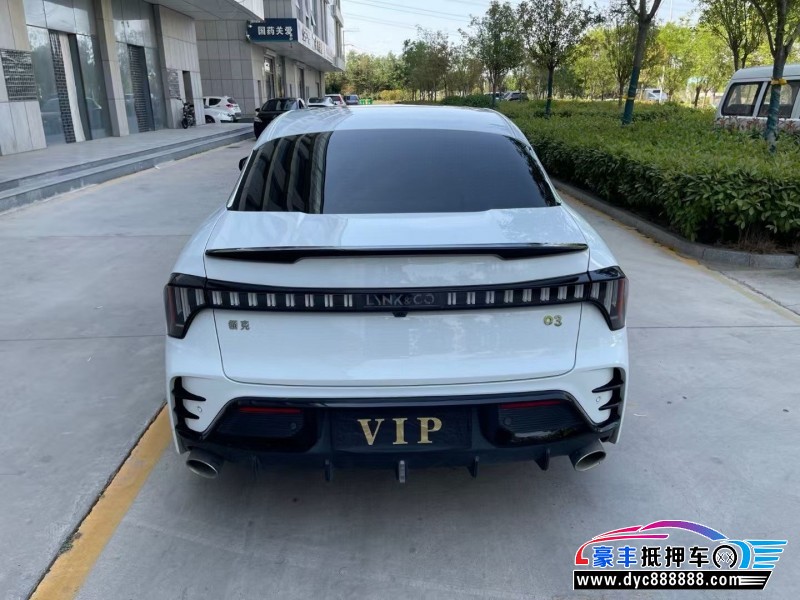 23年领克03轿车抵押车出售