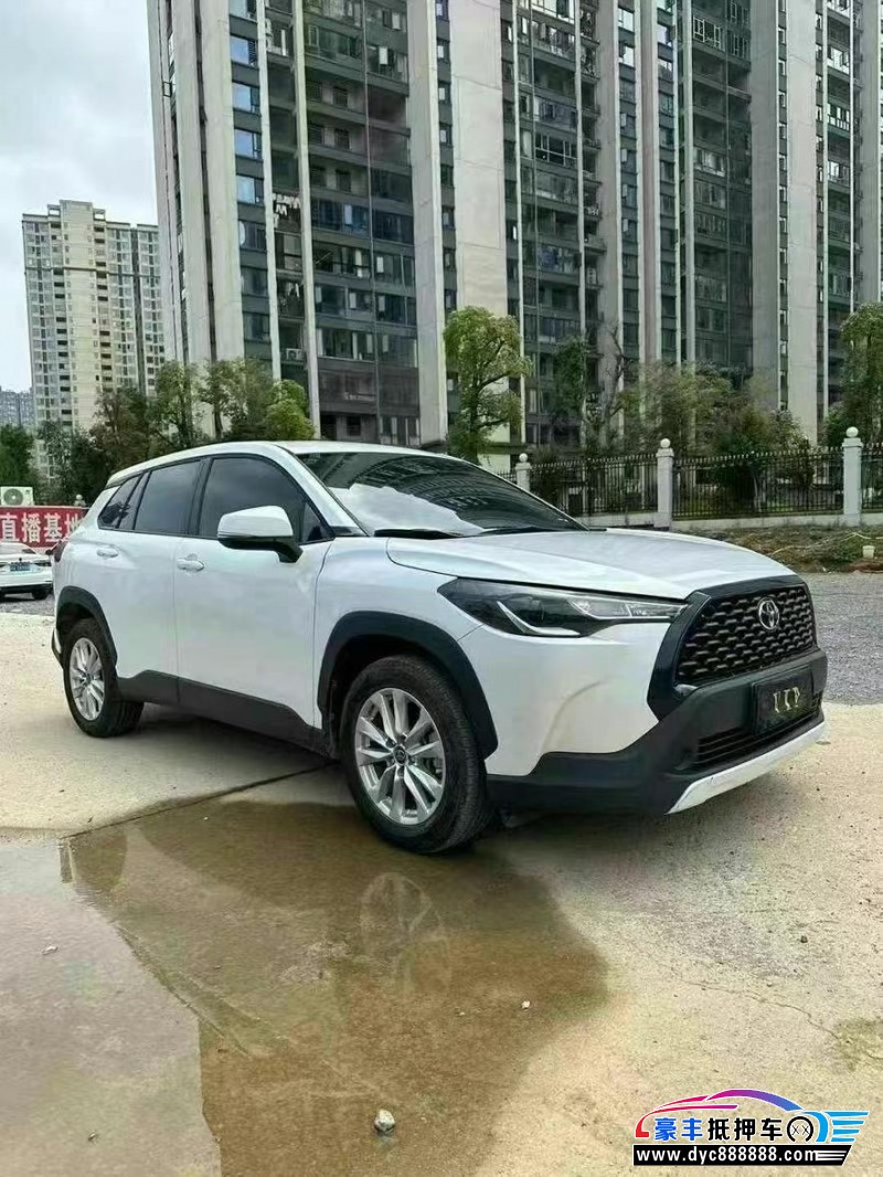 23年丰田卡罗拉SUV抵押车出售