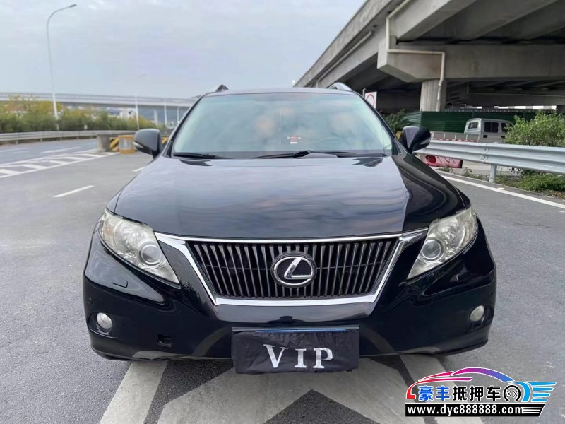 抵押车出售12年雷克萨斯RX轿车