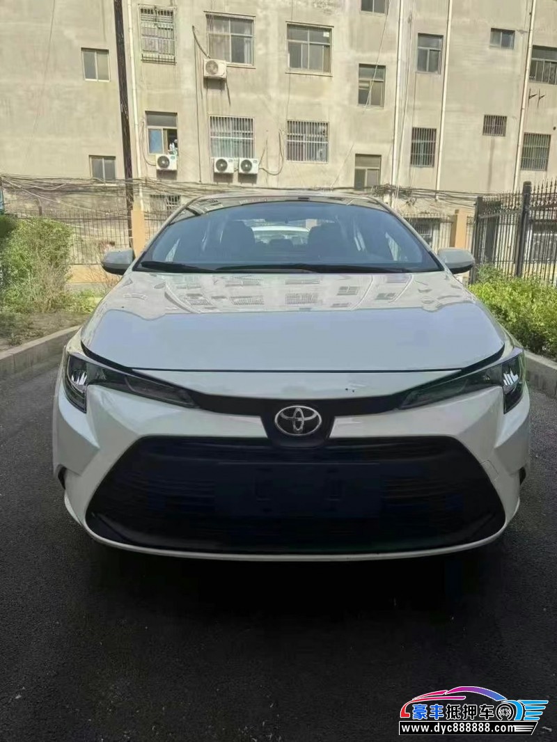 24年丰田雷凌轿车抵押车出售