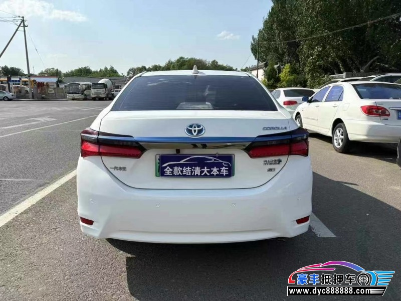 20年丰田卡罗拉轿车抵押车出售