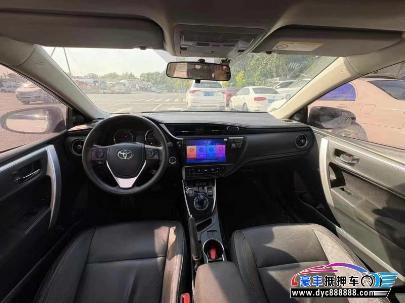 20年丰田卡罗拉轿车抵押车出售