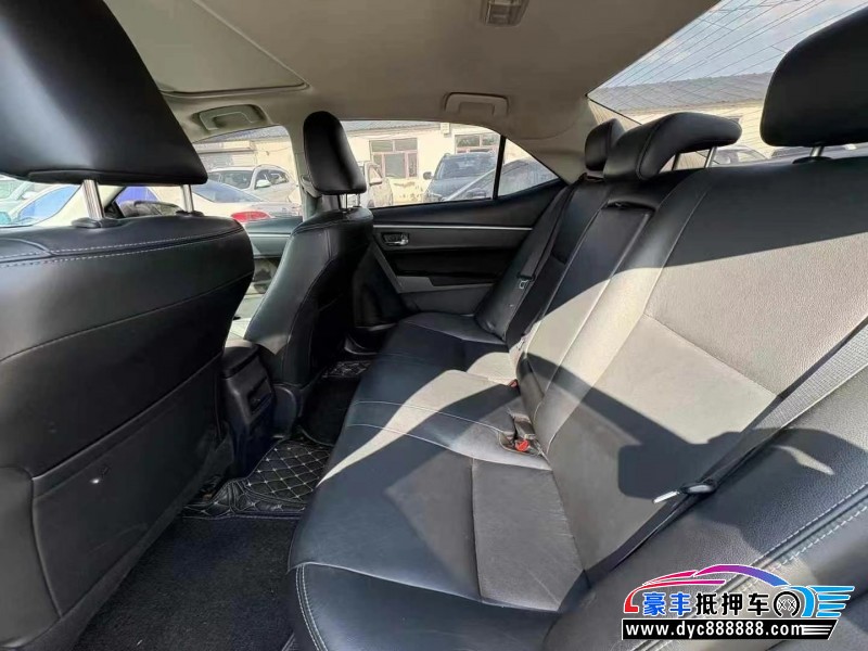 20年丰田卡罗拉轿车抵押车出售