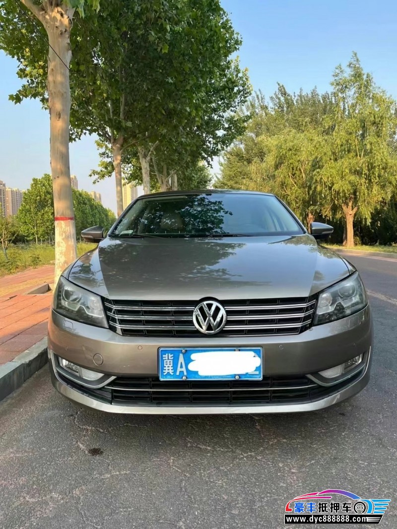 13年大众帕萨特轿车抵押车出售