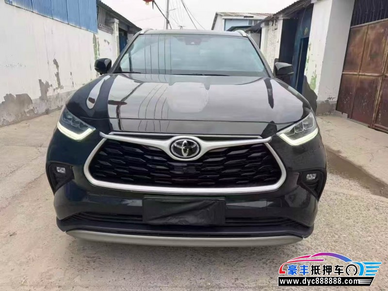 24年丰田汉兰达轿车抵押车出售