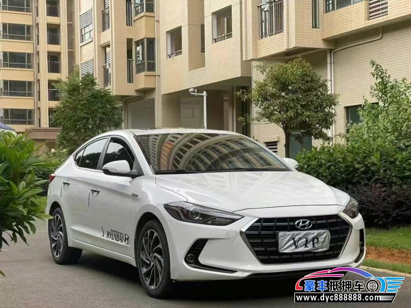 19年现代领动轿车抵押车出售