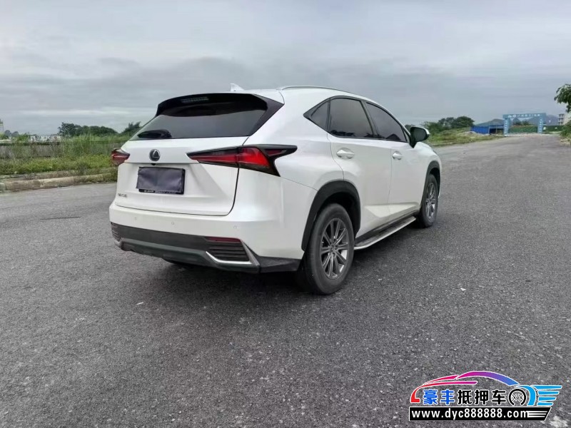 19年雷克萨斯NX轿车抵押车出售