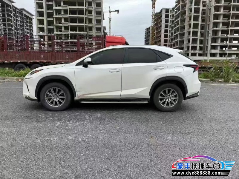 19年雷克萨斯NX轿车抵押车出售