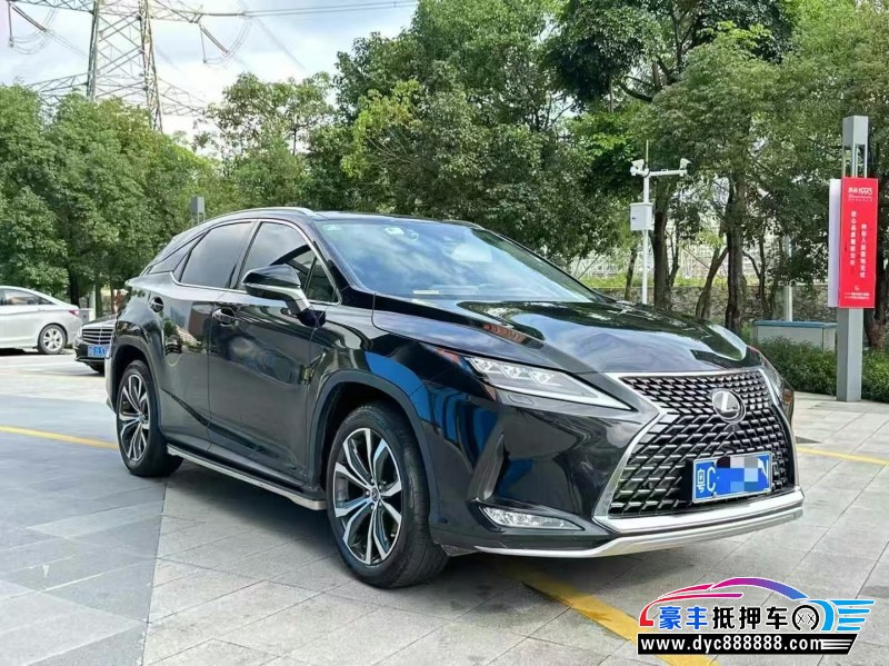 22年雷克萨斯RX轿车抵押车出售