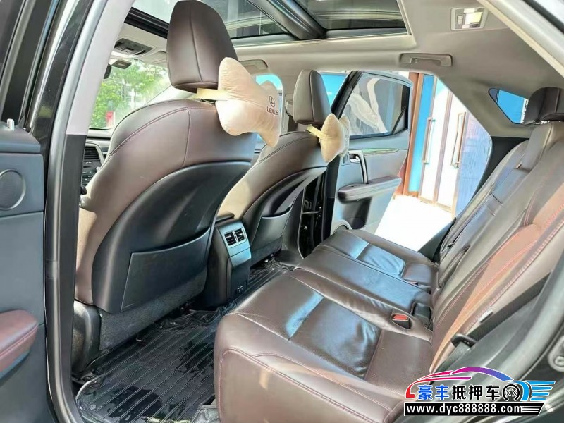 22年雷克萨斯RX轿车抵押车出售