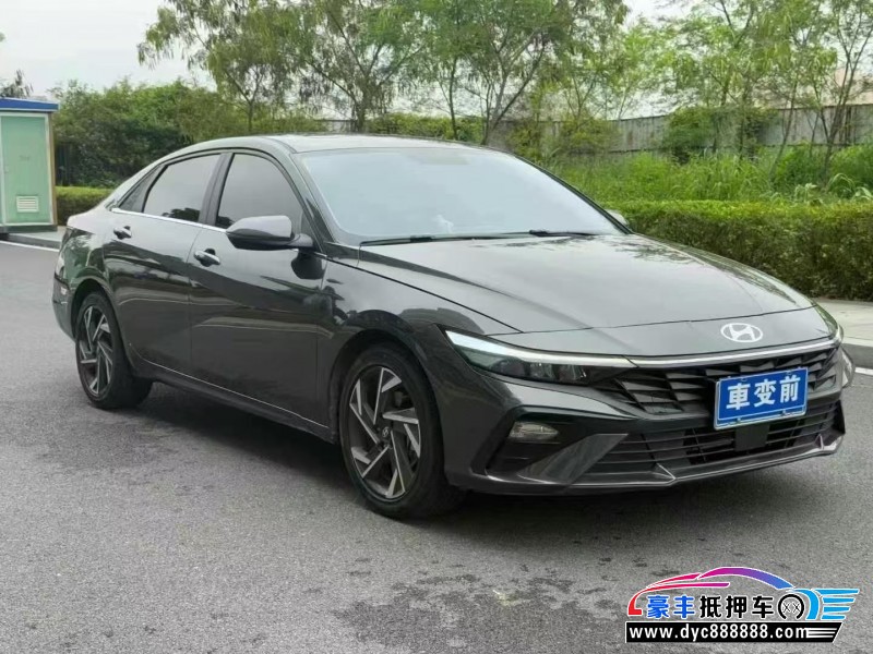 24年现代伊兰特轿车抵押车出售