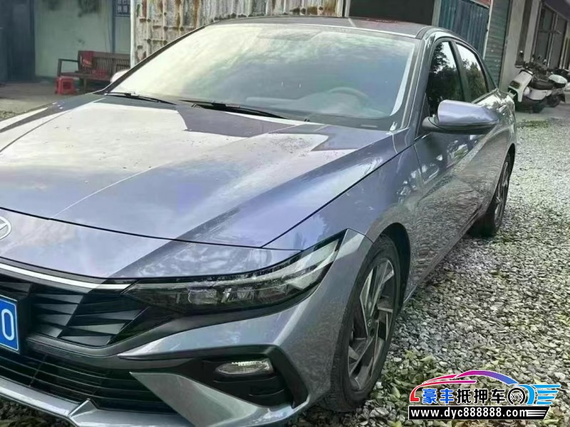 24年现代伊兰特轿车抵押车出售