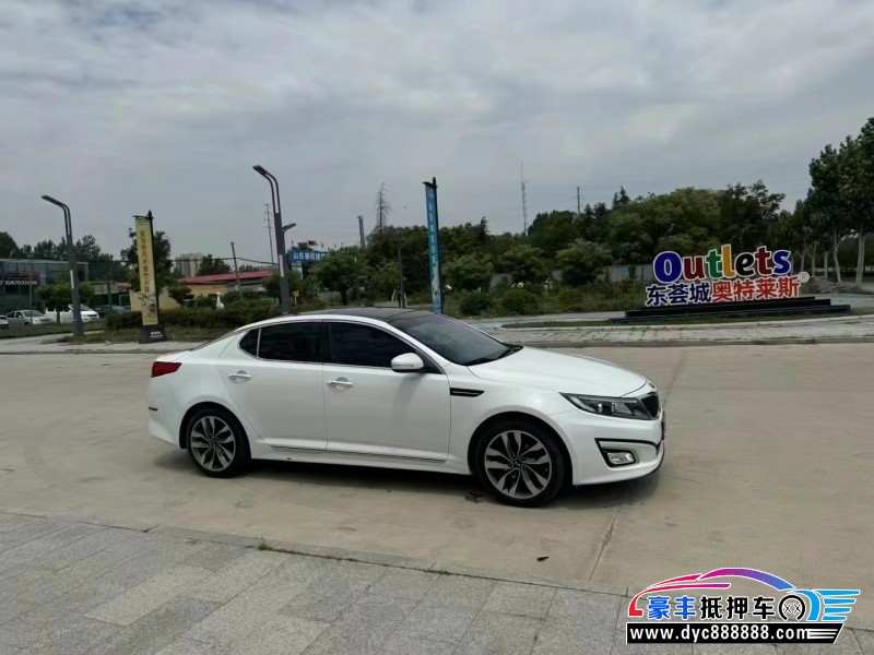 14年起亚K5轿车抵押车出售