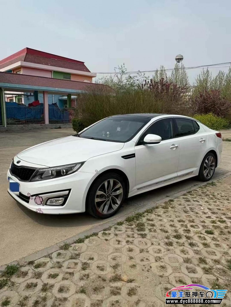 14年起亚K5轿车抵押车出售