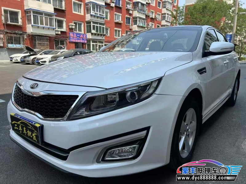 17年起亚K5轿车抵押车出售