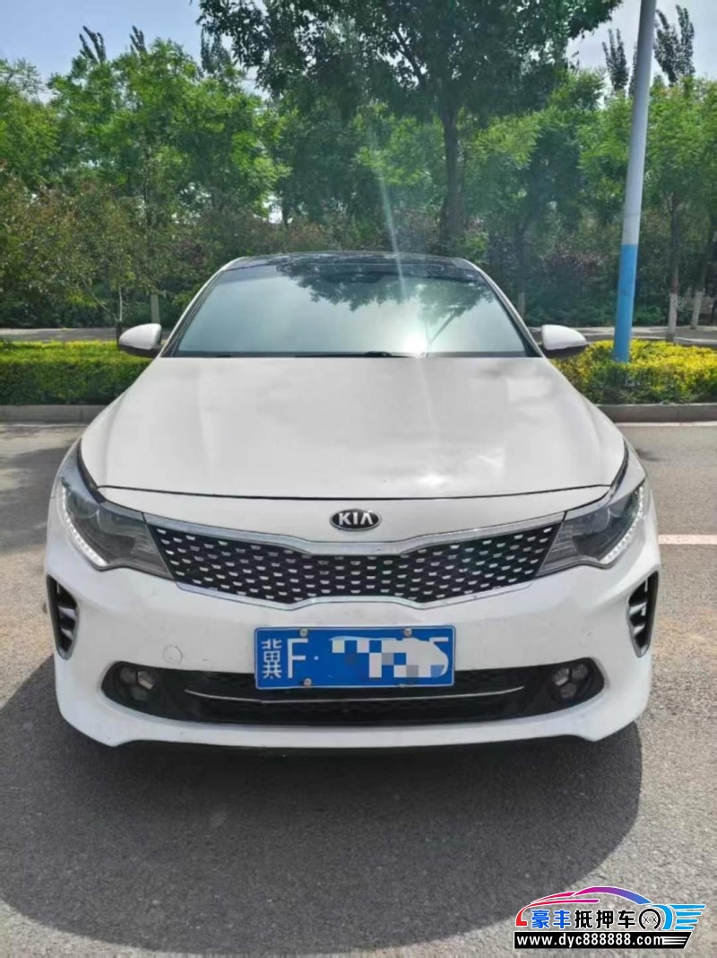 16年起亚K5轿车抵押车出售